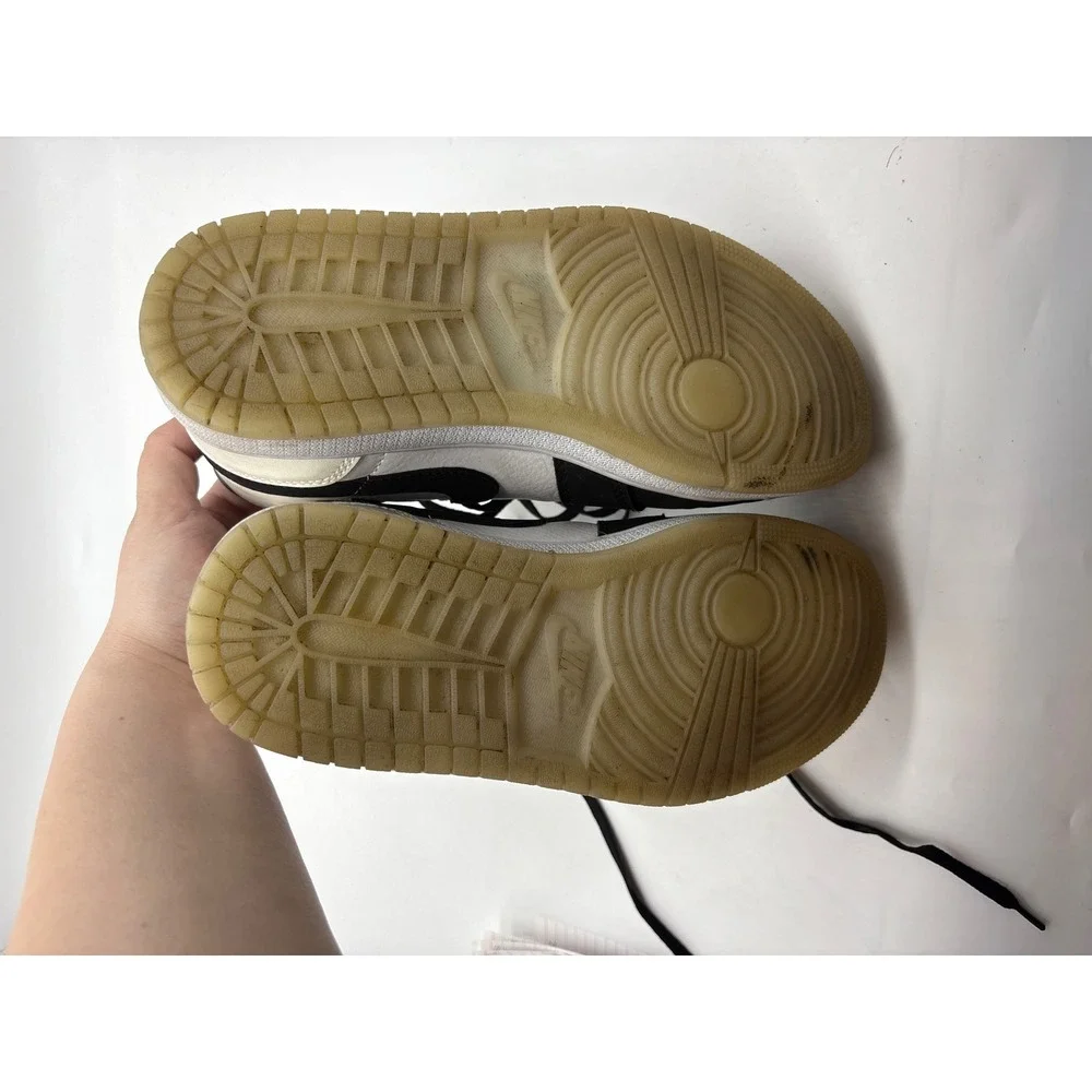Nike Air Jordan 1 Mid Panda White‎ Black Gum DH6933-100 Mens Size 7 Sneakers
